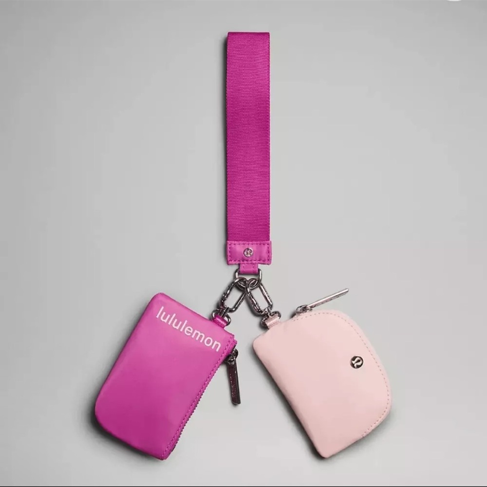 Lululemon Athletica Mini Dual Pouch Wristlet